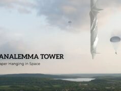 The Analemma Tower: A Skyscraper Hanging in Space